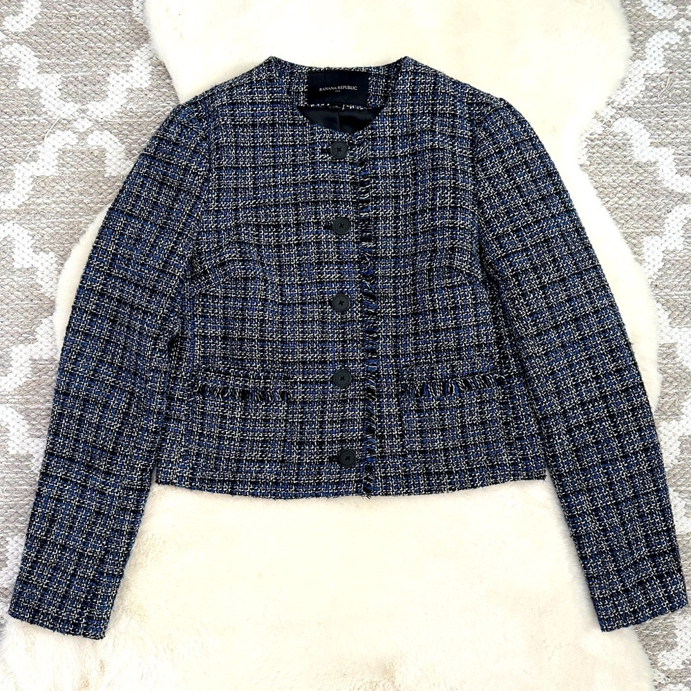 Banana Republic Tweed Jacket
